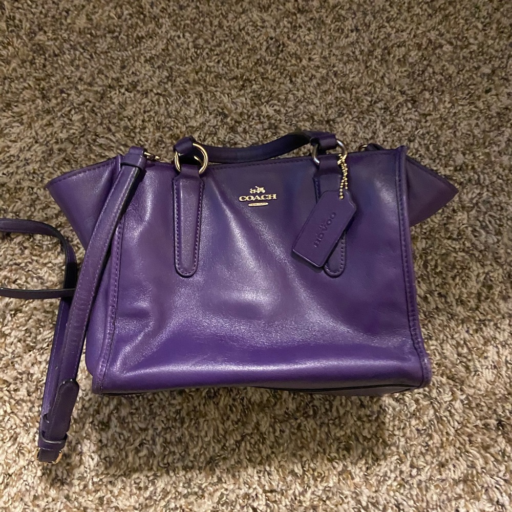Coach Purple Crossbody
